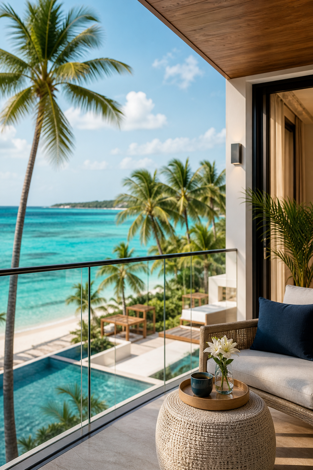Resorts, playa y demanda internacional